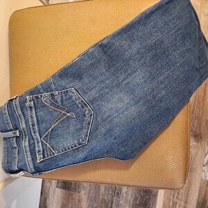 Ariat Real Denim Jeans Women’s Size 27R Blue Mid Rise Straight Western Cowgirl